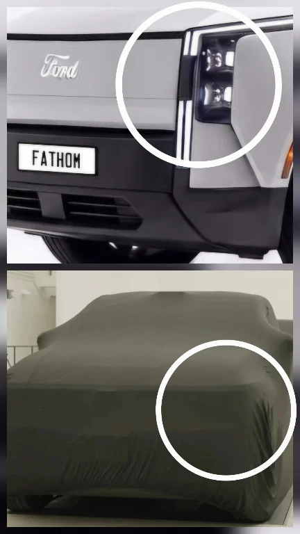 Ranchero EV Pickup Truck Two Fathom EVs spotted @ Tesla supercharging station in California 1000132335