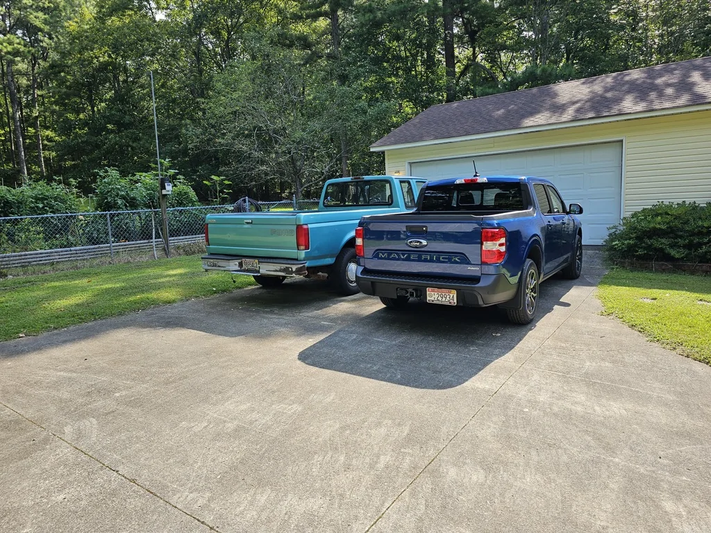 Ranchero EV Pickup Truck Dimensions for midsized and compact trucks for comparison. Also the RAV4 since it was offered as a reference for passenger compartment. 1786824780348-61