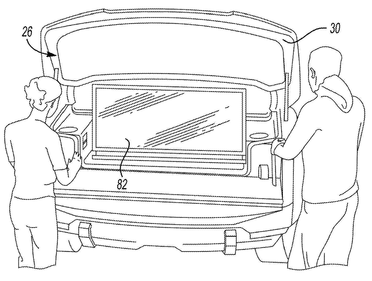 Ranchero EV Pickup Truck Fathom Frunk Patent Images 1790095834981-hc