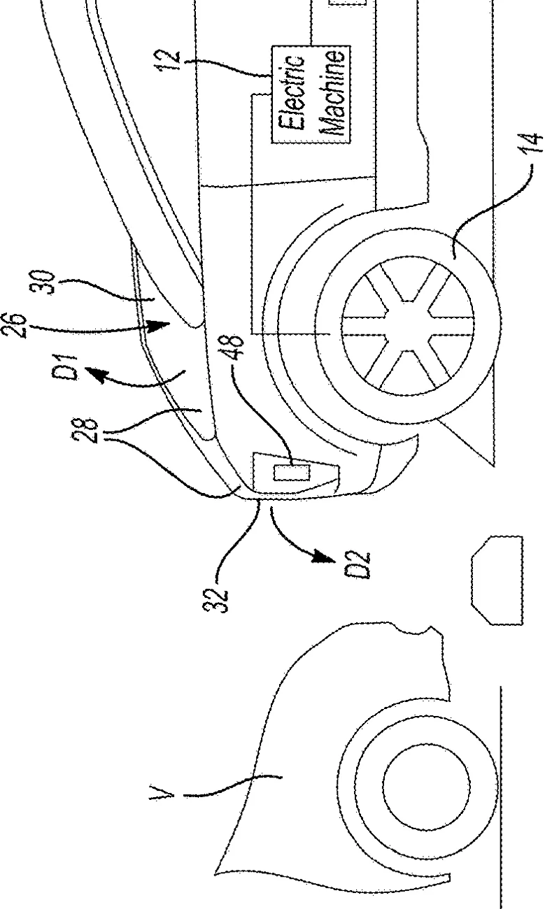 Ranchero EV Pickup Truck Fathom Frunk Patent Images 1790097875021-dd