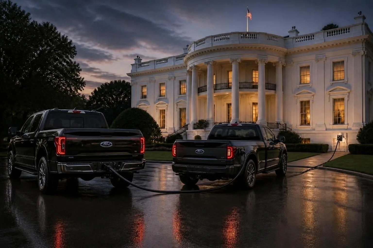 Ranchero EV Pickup Truck Fathom's bidirectional AC power can power your home (V2H) 1793243167466-x7