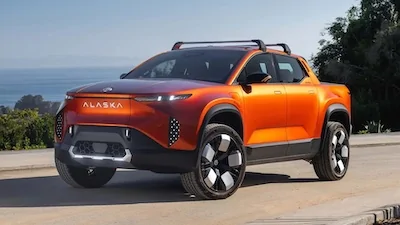 Ranchero EV Pickup Truck 2025 Fisker Alaska specs: 340 miles range, 3.9s 0-60 mph, 208.8 inch length fisker-alaska-electric-pickup-truck (1)