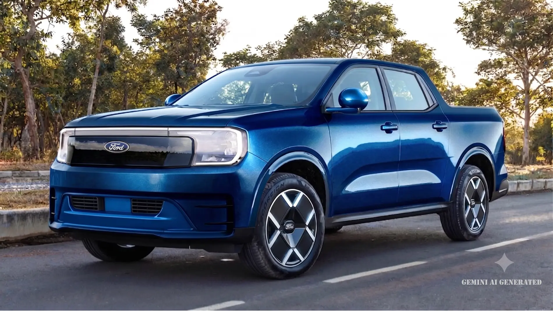 Ranchero EV Pickup Truck First Sight!! $30k midsize EV pickup Ranchero prototype spied 📸 Gemini_Generated_Image_tvggsstvggsstvgg