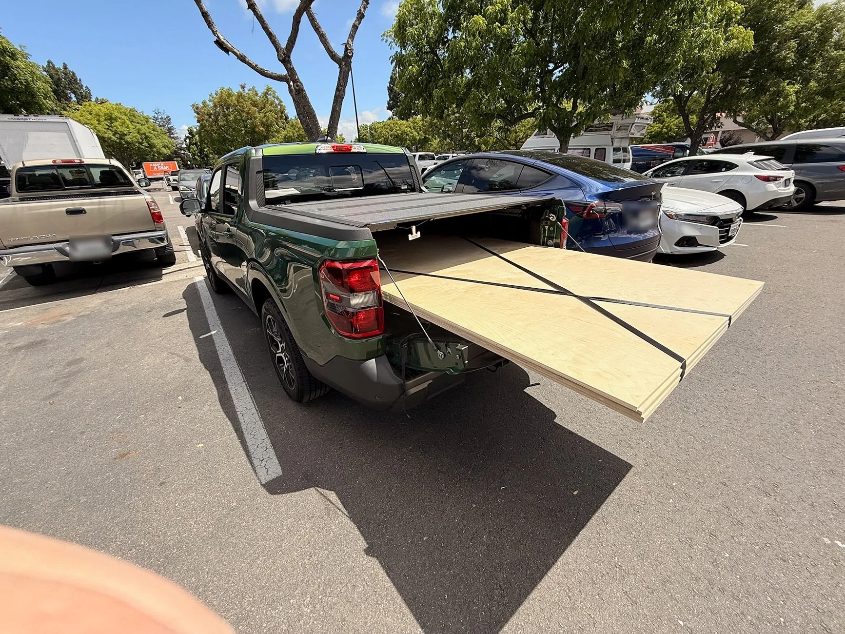 Ranchero EV Pickup Truck First Sight!! $30k midsize EV pickup Ranchero prototype spied 📸 IMG_3740