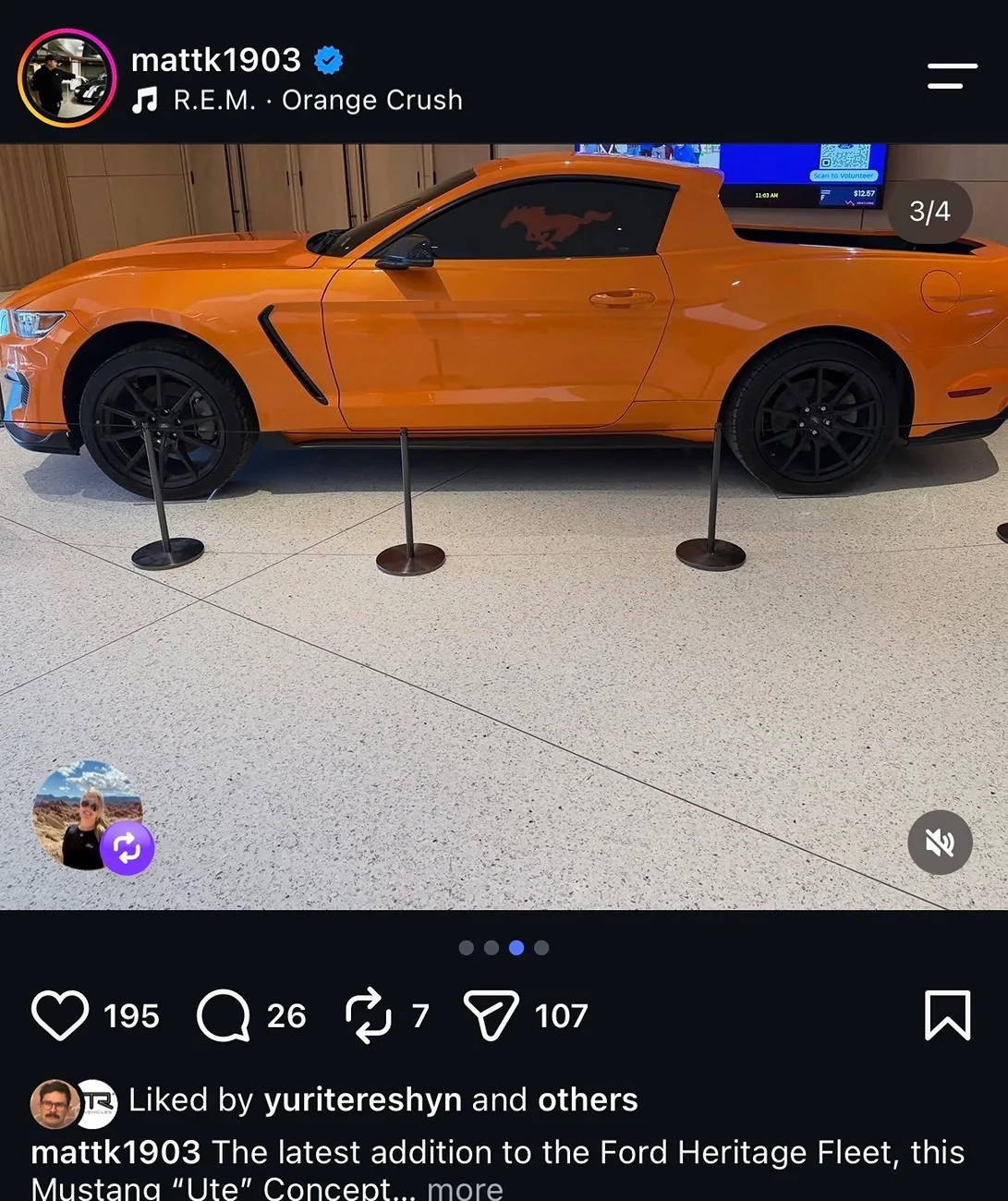 Ranchero EV Pickup Truck Mustang ”Ute” Concept now in Ford Heritage Collection IMG_7059