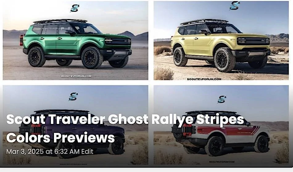 Ranchero EV Pickup Truck Official: Scout EV Pickup & SUV debut w/ Gas Range Extender, 4x4, BOF, Lockers, Sway Bar Disconnect -- All Specs, Wallpapers, Video ost-rallye-stripes-colors-previews-jpg-jpg-jpg-jpg