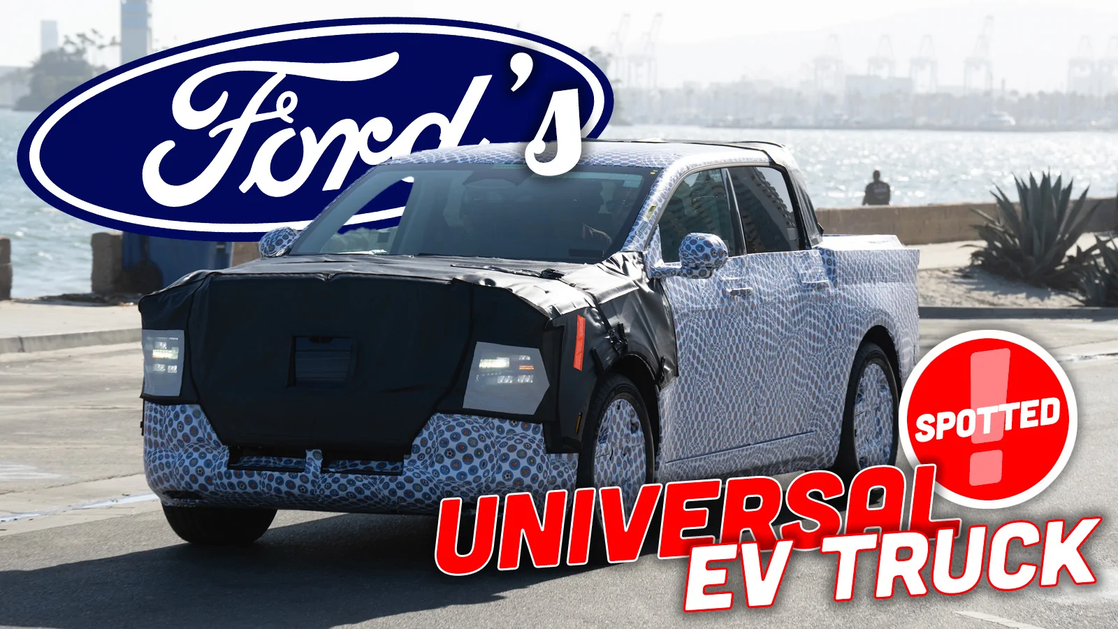 Ranchero EV Pickup Truck First Sight!! $30k midsize EV pickup Ranchero prototype spied 📸 SPOTTED! $30k midsize EV pickup Ranchero prototype first sighting! 8