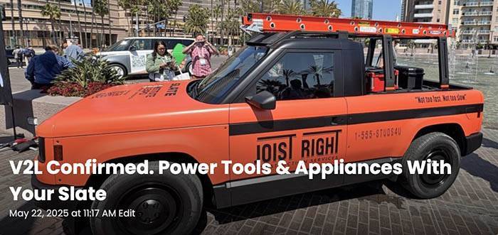Ranchero EV Pickup Truck SLATE Truck Revealed as Modular SUV & Pickup - News & Info v2l-slate-truck-