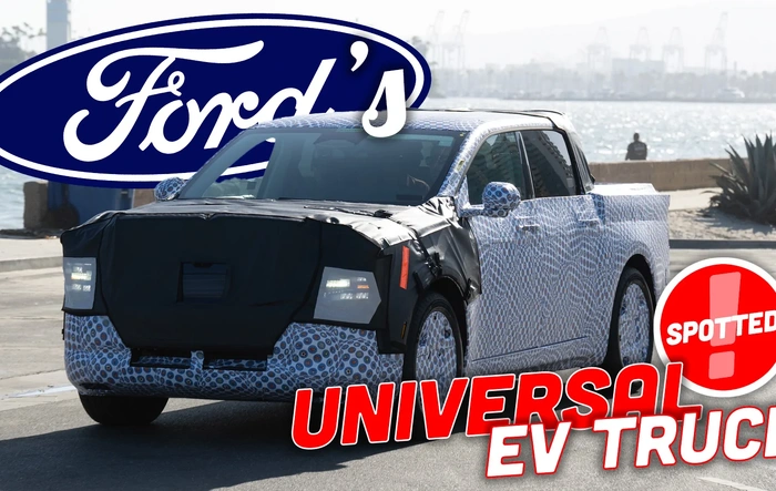 First Sight!! $30k midsize EV pickup Ranchero prototype spied 📸