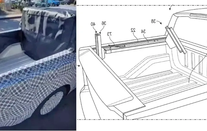 Ranchero Bed Patent Reveals Recessed Cab Wall